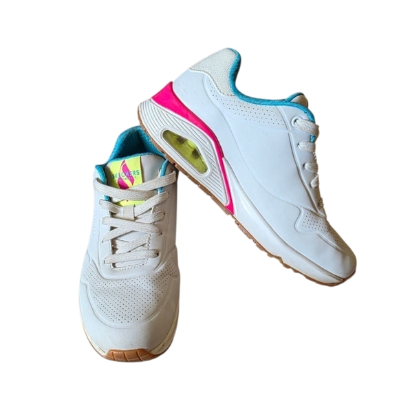 Skecher NEANO Sneakers Lace Up Platform Air Cooled Memory Foam Multi Colored - Picture 1 of 8